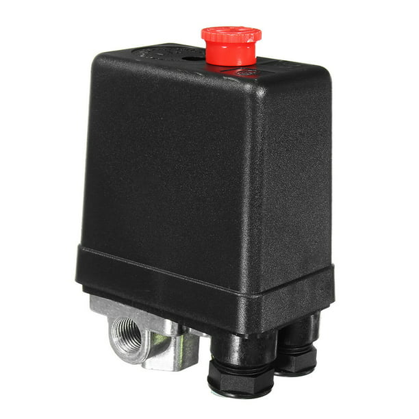 Heavy Duty pressure switch Pneumatic parts Single hole Three phase 380V normally closed for swimming pools 